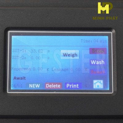 Touch Screen Control Diapers Permeability Tester GT-CN15
